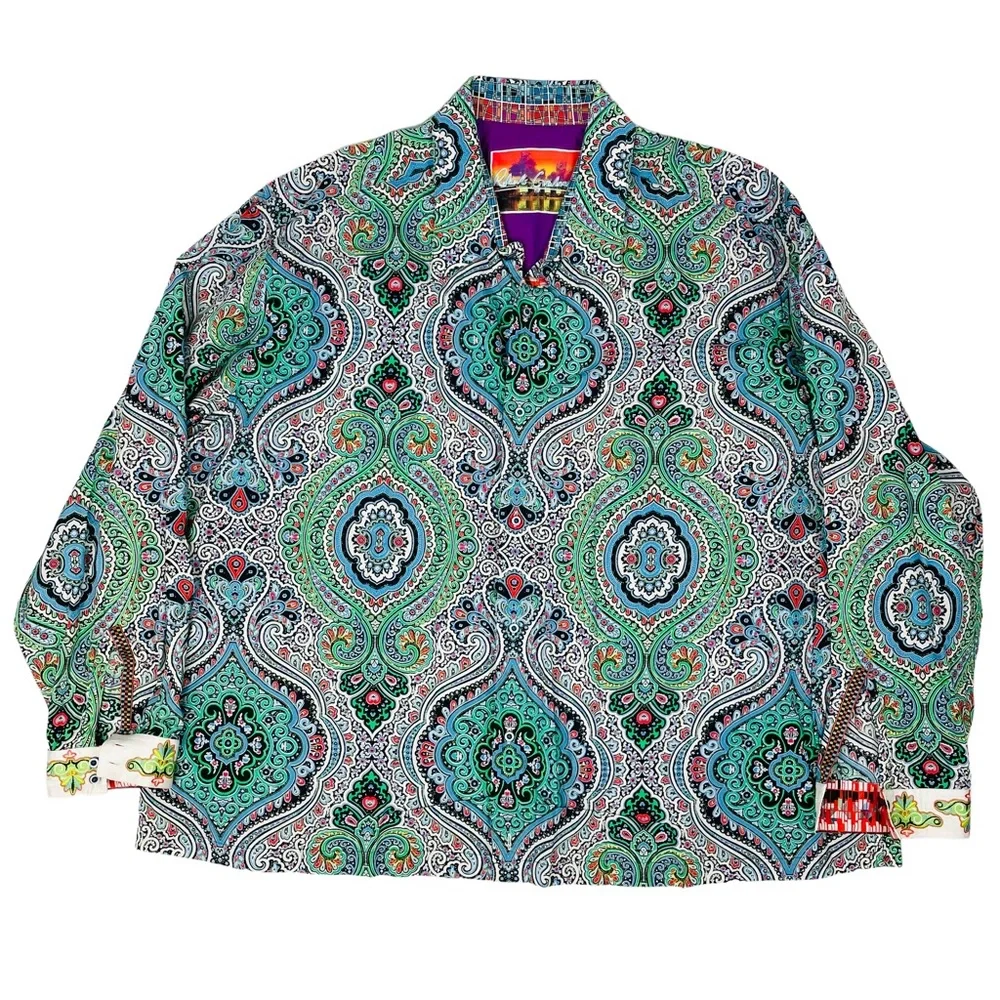 Robert Graham Button Down Shirt | Men XXL - Picture 5 of 11